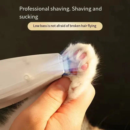 Pet Grooming Vacuum Trimmer